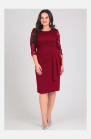 Платье Anastasia Mak 571 бордо