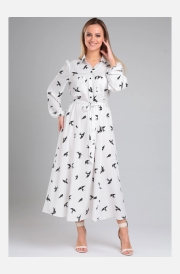 Платье Lady Line 563 белый