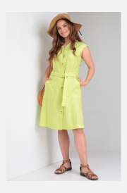 Платье Andrea Fashion 008 желтый