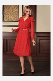 Платье Bazalini 3772 красный